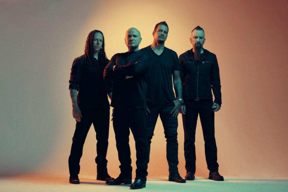 Disturbed play Riverbend on Aug. 15.