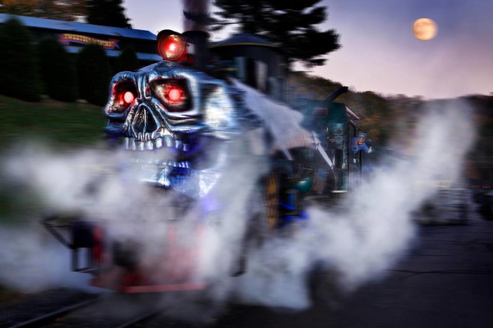 Tweetsie Railroad’s Ghost Train is recommended for children 8 and older.