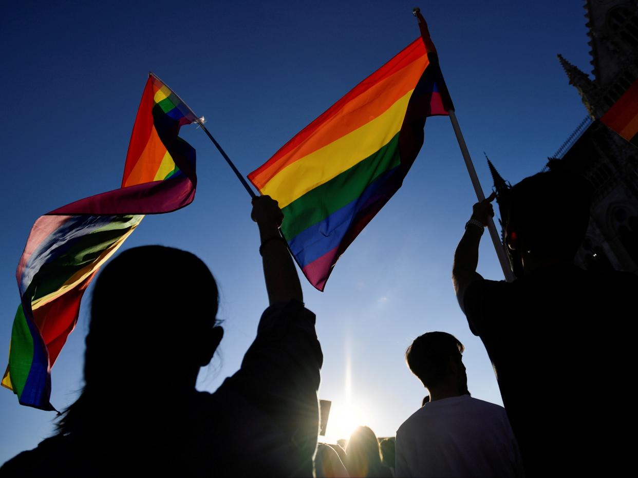 In the UK, workplace prejudice against individuals due to their sexual orientation or sex is prohibited (REUTERS)