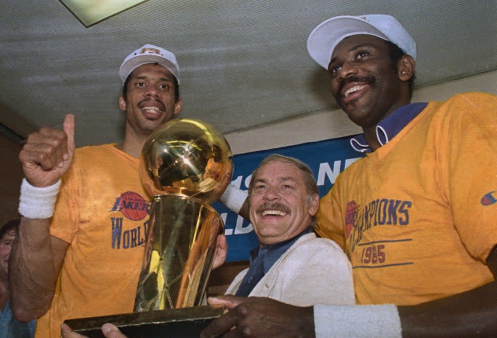 kareem abdul jabbar jerry buss bob mcadoo