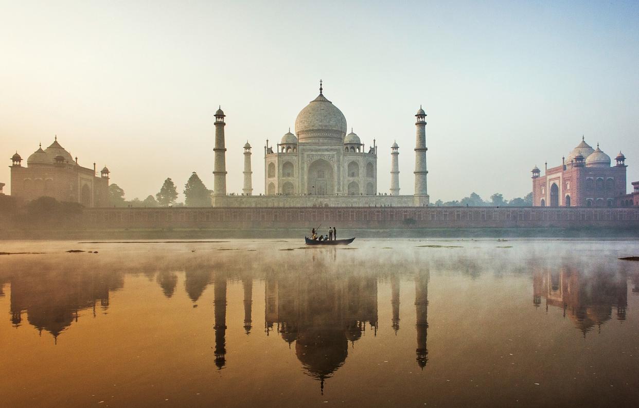 You could explore India's sights on a cruise - no