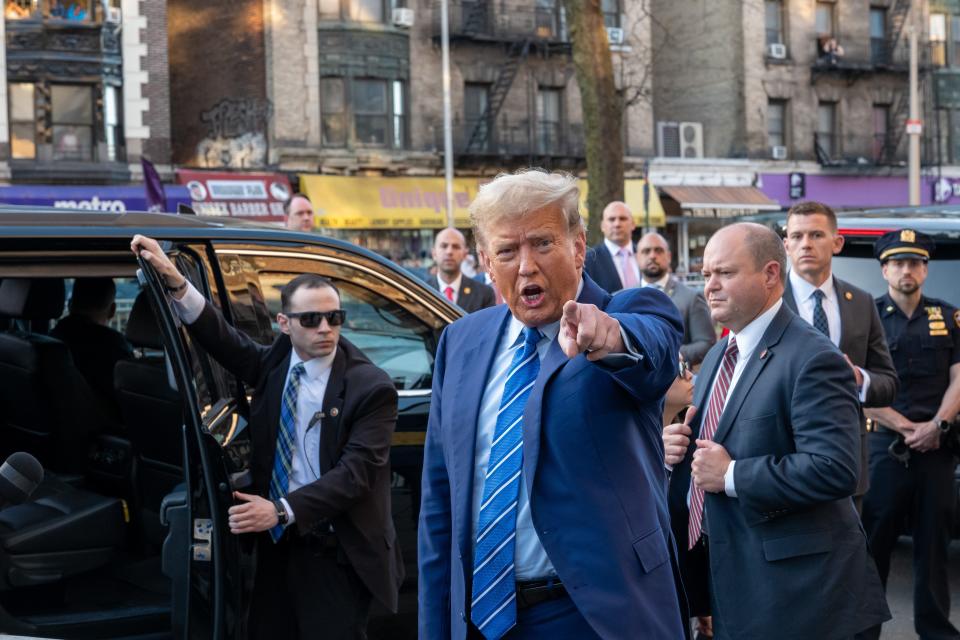 Donald Trump in Harlem