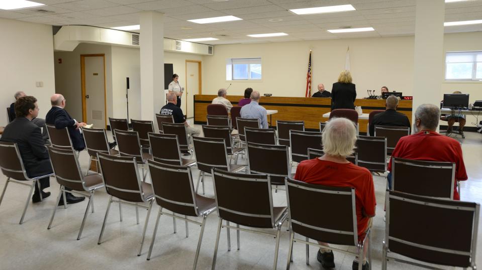 A session of the Southeast Housing Court was held on Sept. 13 at the Barnstable District Court building in Barnstable, with Judge Joseph Michaud presiding.