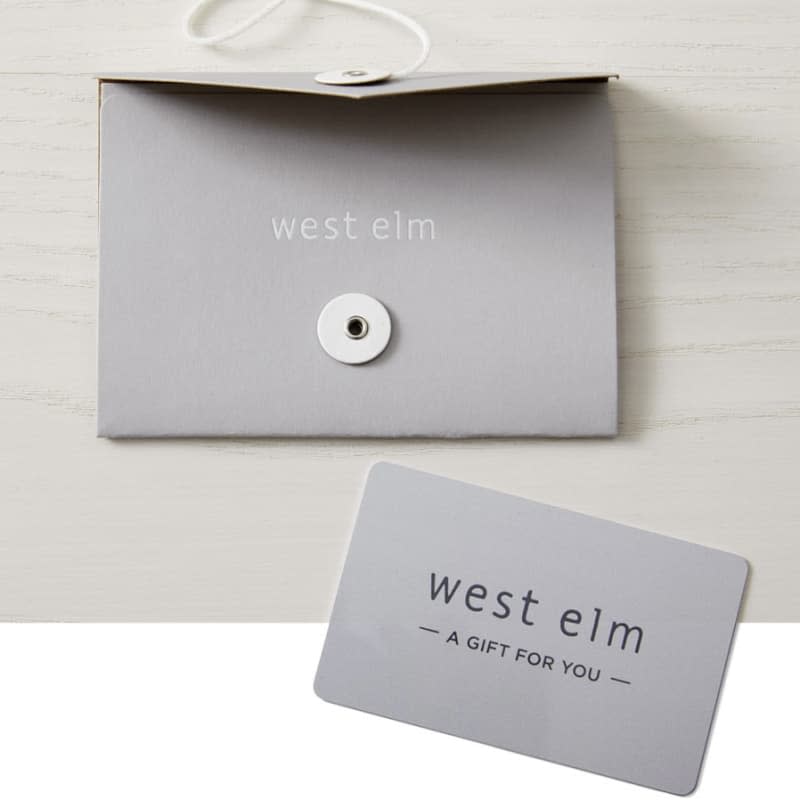 West Elm gift card