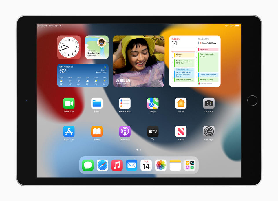 <p>Apple's new 10.2-inch iPad</p>
