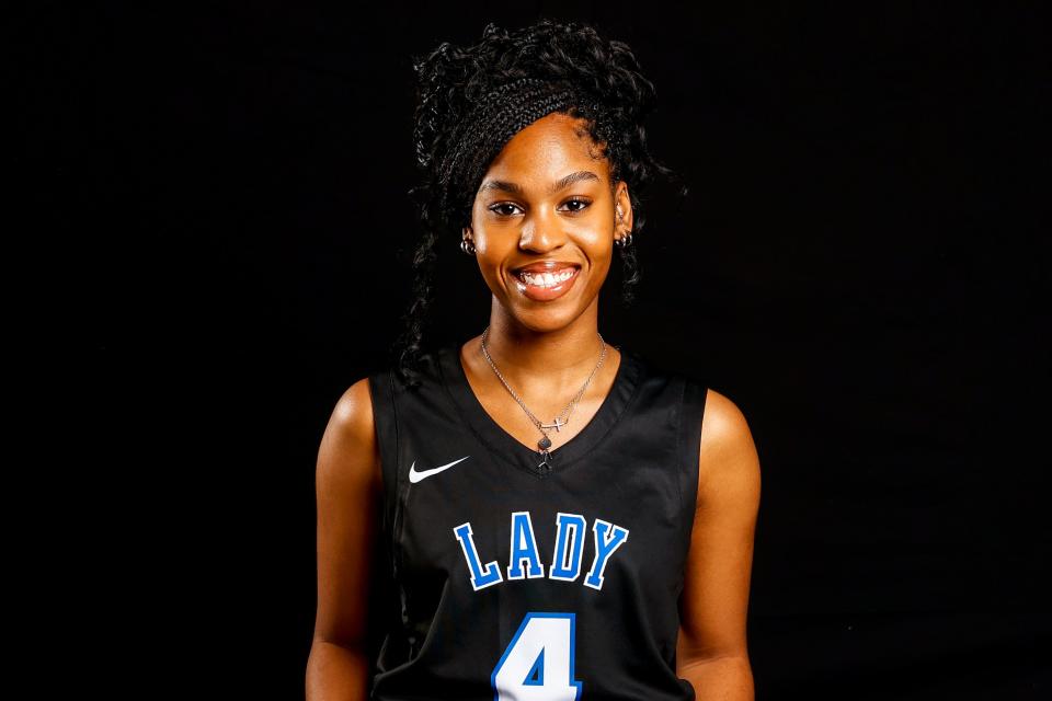 Mariah Dightman, Guthrie Girls Basketball, is pictured during The Oklahoman’s media day in Oklahoma City, on Wednesday, Nov. 15, 2023.