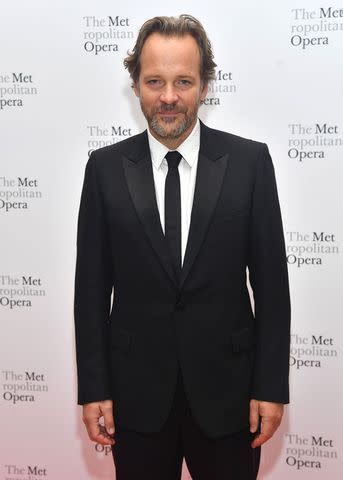 <p>Stephen Lovekin/Shutterstock</p> Peter Sarsgaard at Metropolitan Opera Opening Night