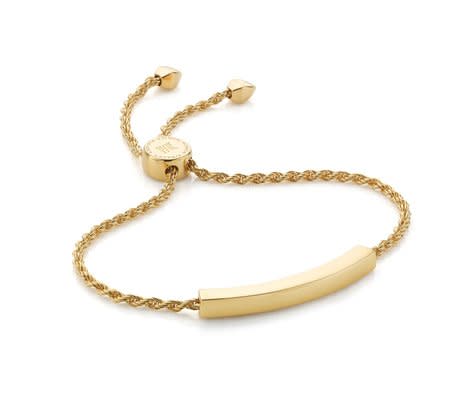 <p><a href="https://go.redirectingat.com?id=74968X1596630&url=https%3A%2F%2Fwww.monicavinader.com%2Fus%2Flinear-chain-bracelet%2Fgold-vermeil-linear-chain-bracelet%3Fsearch%3D%252Fshop%252Fbracelets%26ranMID%3D38783%26ranEAID%3DTnL5HPStwNw%26ranSiteID%3DTnL5HPStwNw-mFaiGuEbiisfuYdtSeG.nw%26siteID%3DTnL5HPStwNw-mFaiGuEbiisfuYdtSeG.nw&sref=https%3A%2F%2Fwww.townandcountrymag.com%2Fstyle%2Fjewelry-and-watches%2Fg34464609%2Fkate-middleton-meghan-markle-wear-monica-vinader-jewelry%2F" rel="nofollow noopener" target="_blank" data-ylk="slk:Shop Now;elm:context_link;itc:0;sec:content-canvas" class="link rapid-noclick-resp">Shop Now</a></p><p>Linear Chain Bracelet</p><p>monicavinader.com</p><p>$295.00</p>