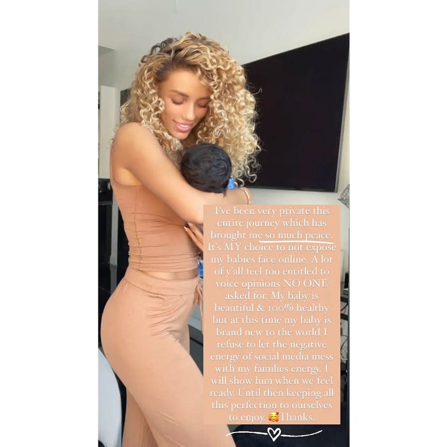 Jason Derulo Girlfriend Jena Frumes Defends Not Showing Son Face