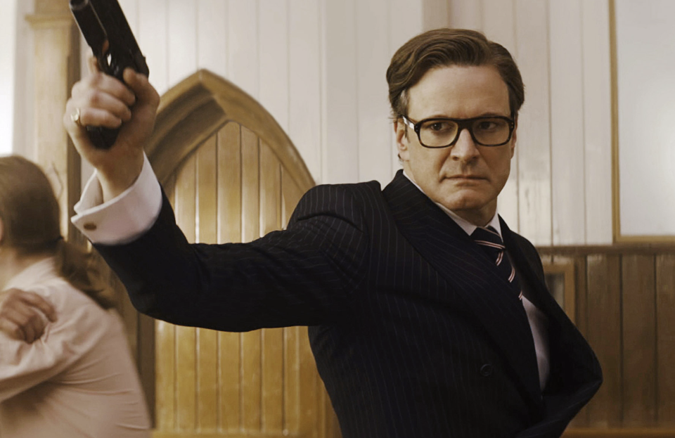 Colin Firth in "Kingsman: The Secret Service."