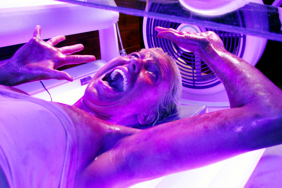 Chelan Simmons in 'Final Destination 3' experiencing one of the franchise's most gruesome demises. (Photo: New Line Cinema/Courtesy Everett Collection)