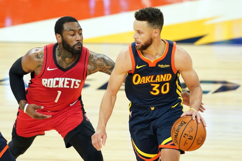 NBA: Houston Rockets at Golden State Warriors