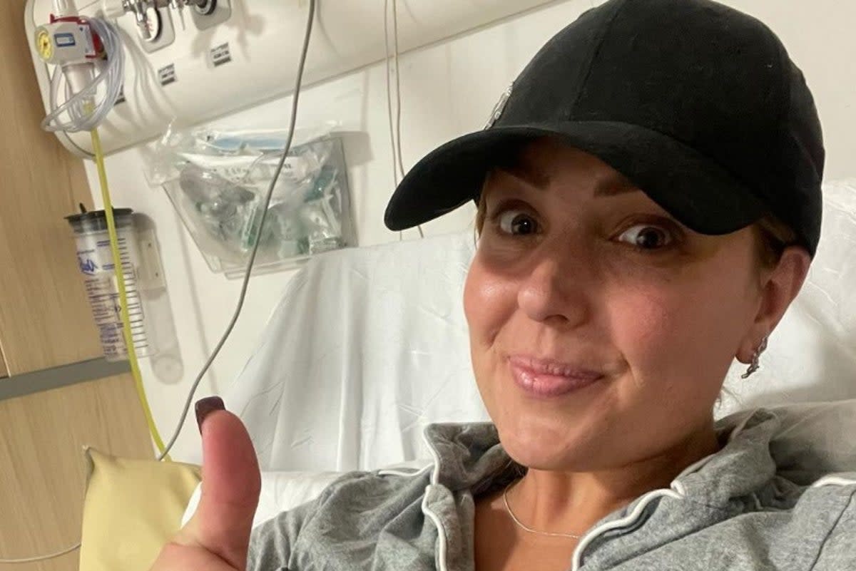 Amy Dowden has received an outpouring of support from Strictly Come Dancing stars and hosts after her latest health scare (Instagram/Amy Dowden)