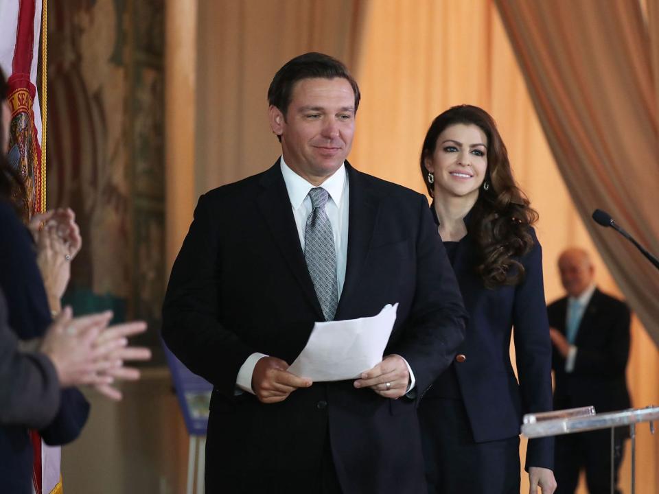 Casey DeSantis Ron DeSantis