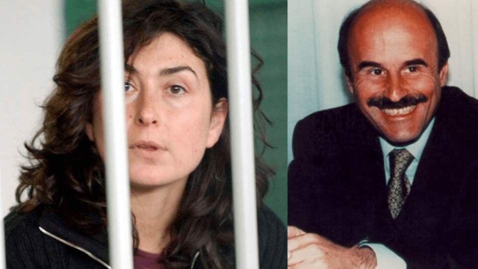 L'ex brigatista Federica Saraceni e il giuslavorista Massimo D'Antona, ucciso nel 1999