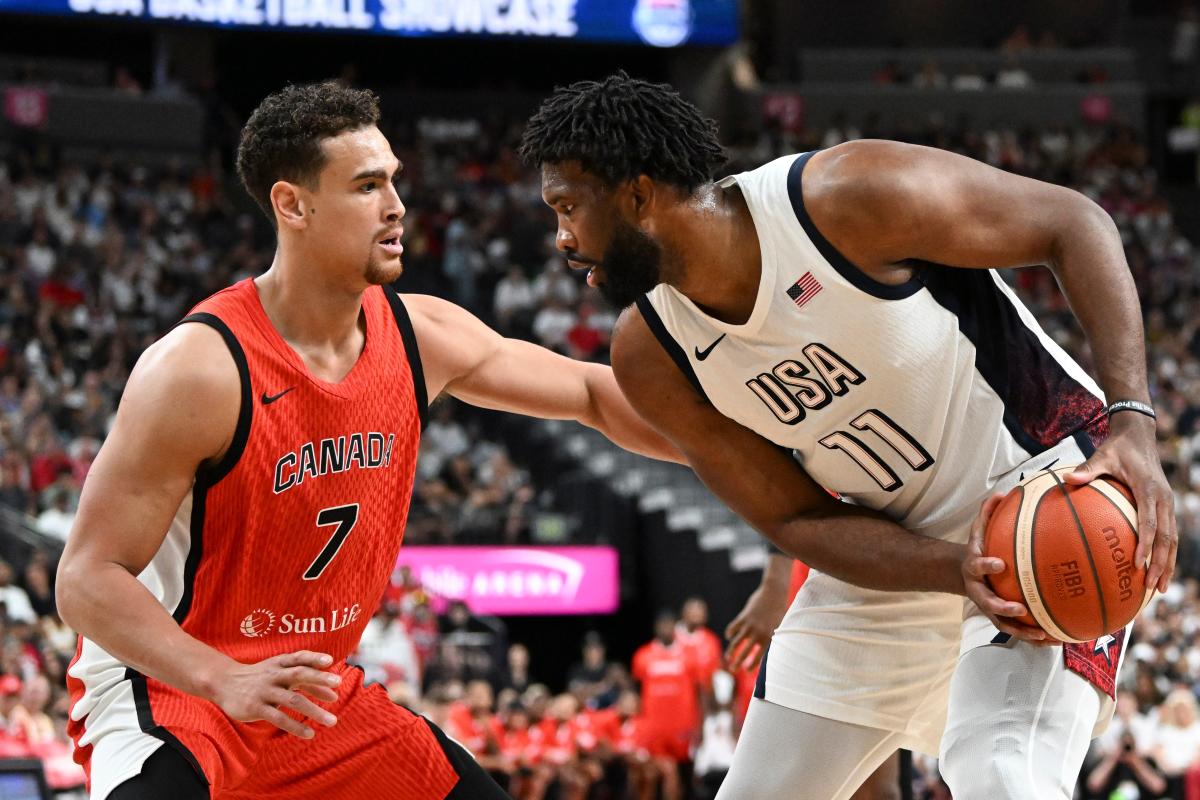 USA men's basketball at the Olympics today USA vs. Puerto Rico tipoff