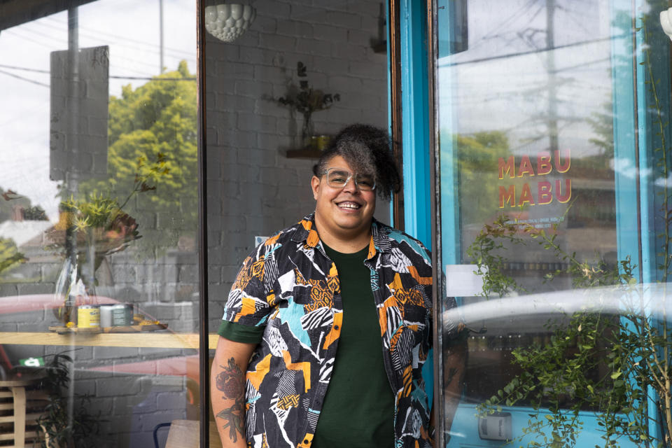 Mabu Mabu head chef and business owner Nornie Bero, who was originally from Mer Island in the Torres Strait. Photo: supplied.