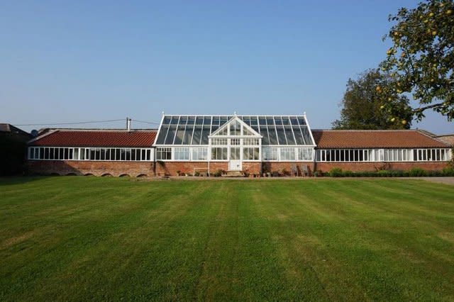 The converted greenhouse in Darlington