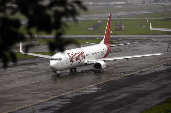 spicejet aircraft from low-cost Indian carrier