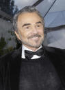 ARCHIVO - Burt Reynolds en Los Angeles en una fotografía de archivo del 27 de enero de 2008. Reynolds, astro de películas como "Deliverance", "Boogie Nights" y "Smokey and the Bandit" murió a los 82 años, informó su agente. (Foto AP/Kevork Djansezian, archivo)