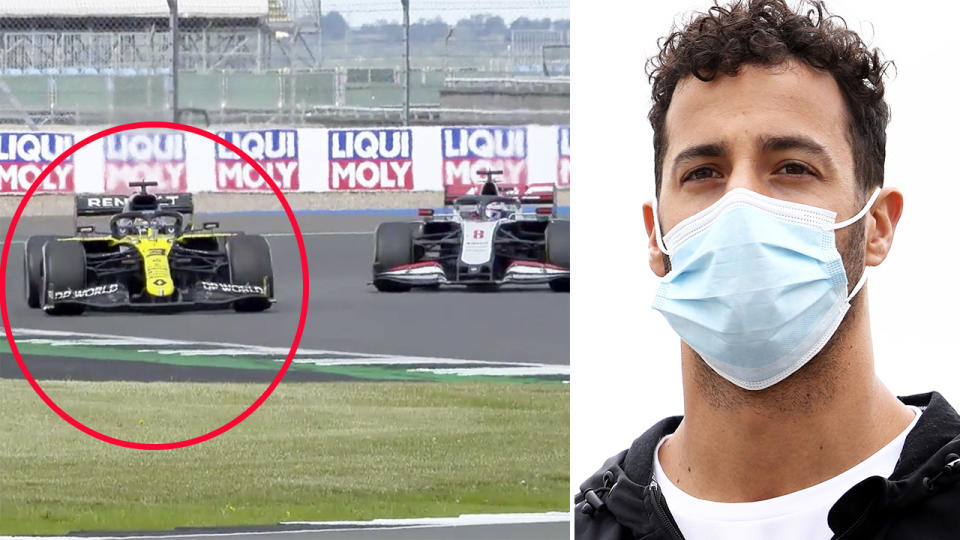Daniel Ricciardo, pictured here in action at the British Grand Prix.