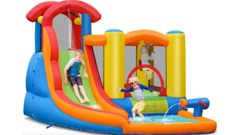 Hot, summer days wouldn't be complete without this refreshing, fun-fueled slide from Bountech.