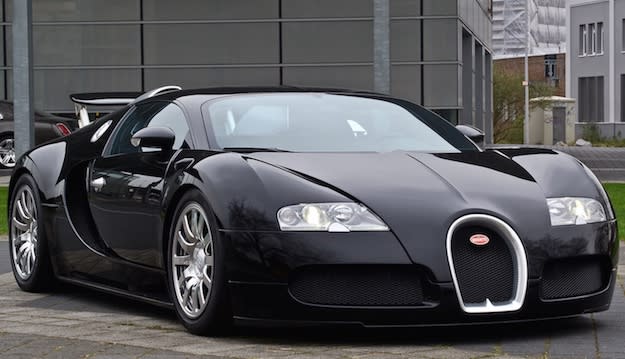 Not All Floyd Mayweather's Cars Are Black: White Bugatti For His