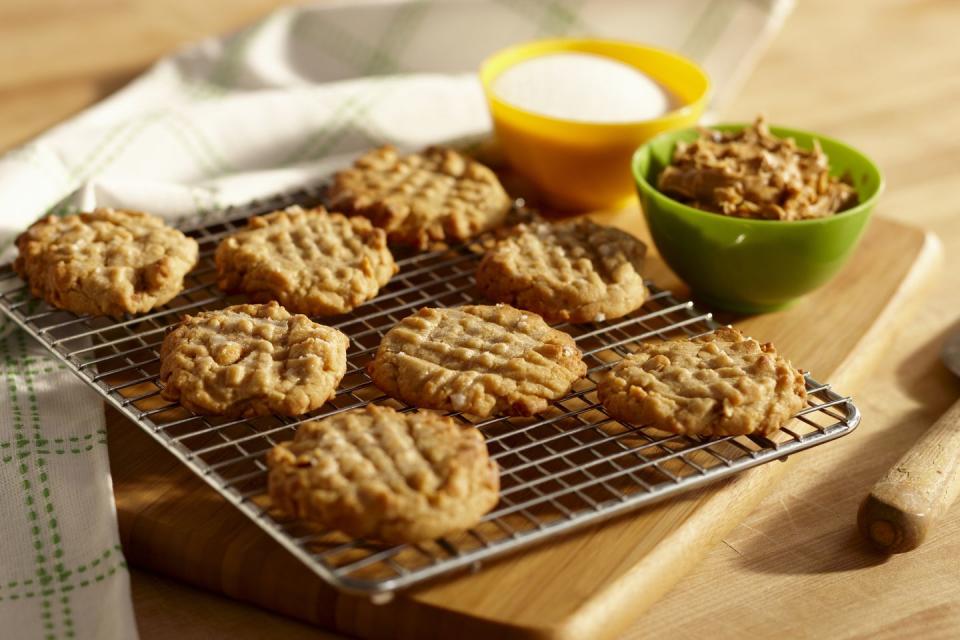 fresh peanut butter cookies