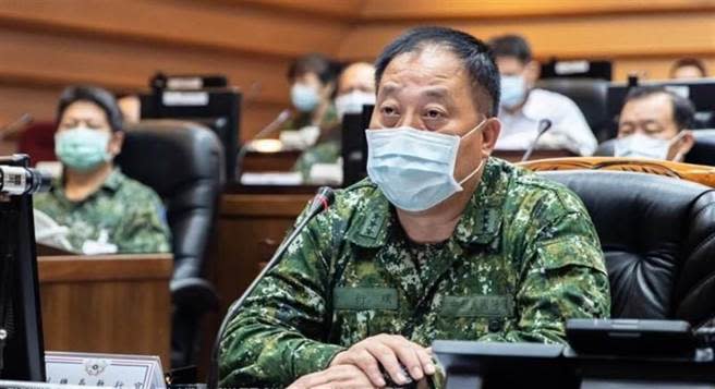 陸軍司令徐衍璞上將。本報資料室