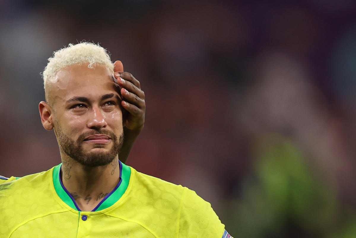 Neymar wept bitterly as Brazil lost PK to Croatia: he may never wear the national team shirt again