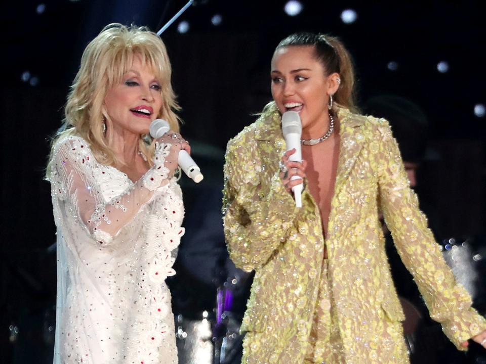 Miley Cyrus Dolly Parton