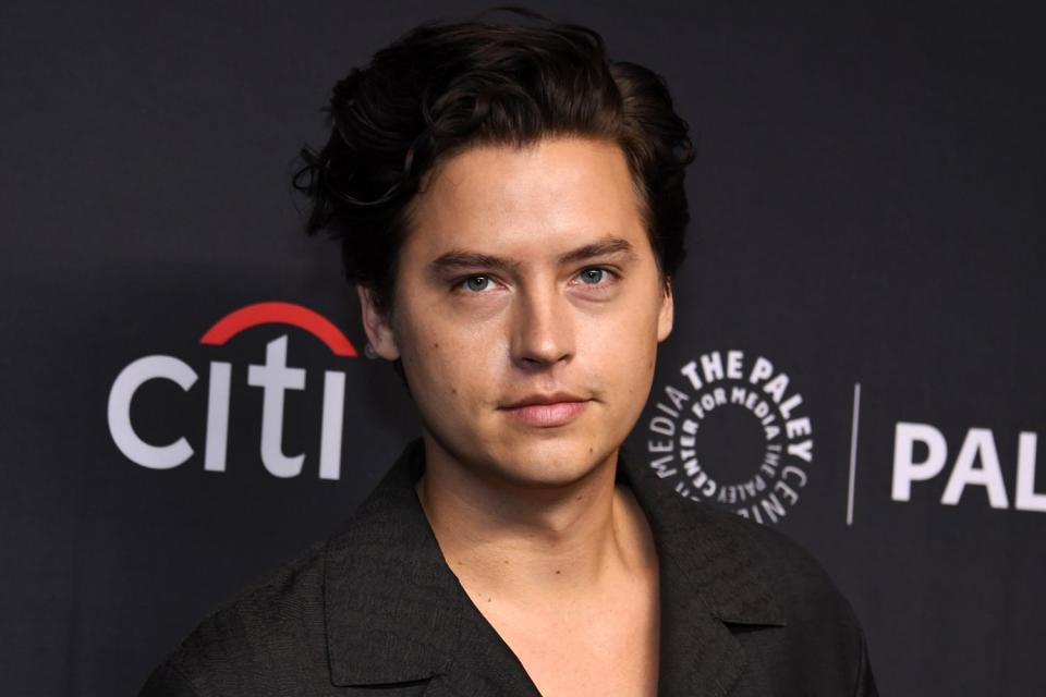 <p>Jon Kopaloff/Getty</p> Cole Sprouse attends the 39th Annual PaleyFest LA in 2022