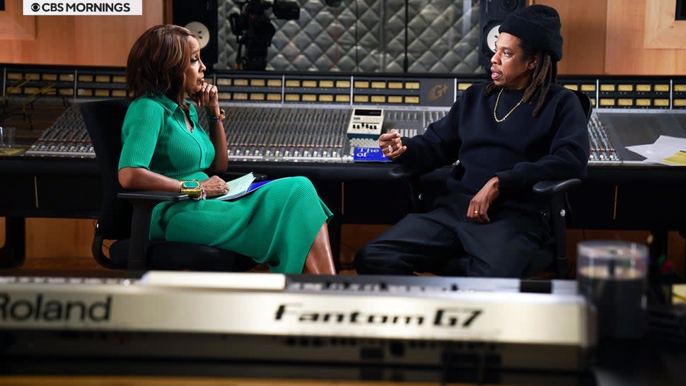 Gayle King sits down with JAY-Z on CBS Mornings 