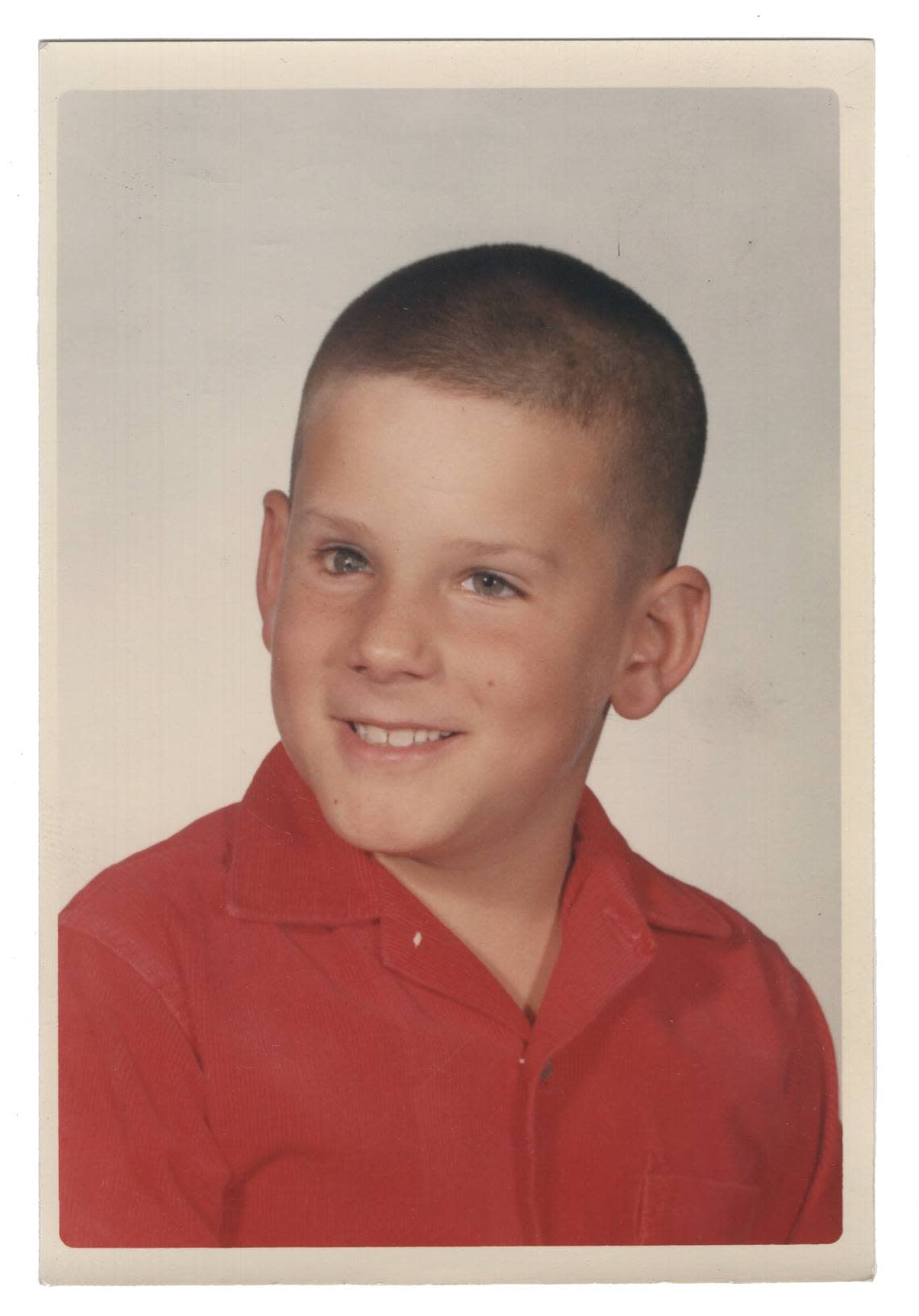 Craig Kletzing’s second-grade school photograph from the fall of 1965. This photograph was sold at Schiff Estate Services on a Del Paso Boulevard in Sacramento in December.