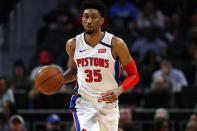 <p>Following Utah Jazz players Rudy Gobert and Donovan Mitchell, Wood was the third NBA playing who tested positive for the virus in early March. But on March 25, the star's agent Adam Pensack told <a href="https://www.wxyz.com/sports/pistons-forward-christian-wood-fully-recovered-from-coronavirus-and-feeling-great-agent-says" rel="nofollow noopener" target="_blank" data-ylk="slk:ABC affiliate WXYZ;elm:context_link;itc:0;sec:content-canvas" class="link ">ABC affiliate WXYZ</a> that Wood was "feeling great" and has "f<a href="https://people.com/sports/detroit-pistons-player-christian-wood-has-fully-recovered-from-coronavirus/" rel="nofollow noopener" target="_blank" data-ylk="slk:ully recovered;elm:context_link;itc:0;sec:content-canvas" class="link ">ully recovered</a>."</p> <p>Pensack previously told <a href="https://www.detroitnews.com/story/sports/nba/pistons/2020/03/14/pistons-christian-wood-reportedly-tests-positive-coronavirus/5052641002/" rel="nofollow noopener" target="_blank" data-ylk="slk:Detroit News;elm:context_link;itc:0;sec:content-canvas" class="link "><em>Detroit News</em></a> that Wood was "100 percent fine" when he first tested positive for the virus. According to the <a href="https://www.who.int/docs/default-source/coronaviruse/who-china-joint-mission-on-covid-19-final-report.pdf" rel="nofollow noopener" target="_blank" data-ylk="slk:World Health Organization,;elm:context_link;itc:0;sec:content-canvas" class="link ">World Health Organization,</a> the average recovery time for mild cases of COVID-19 is about two weeks. For severe or critical cases it can be longer - up to six weeks.</p>