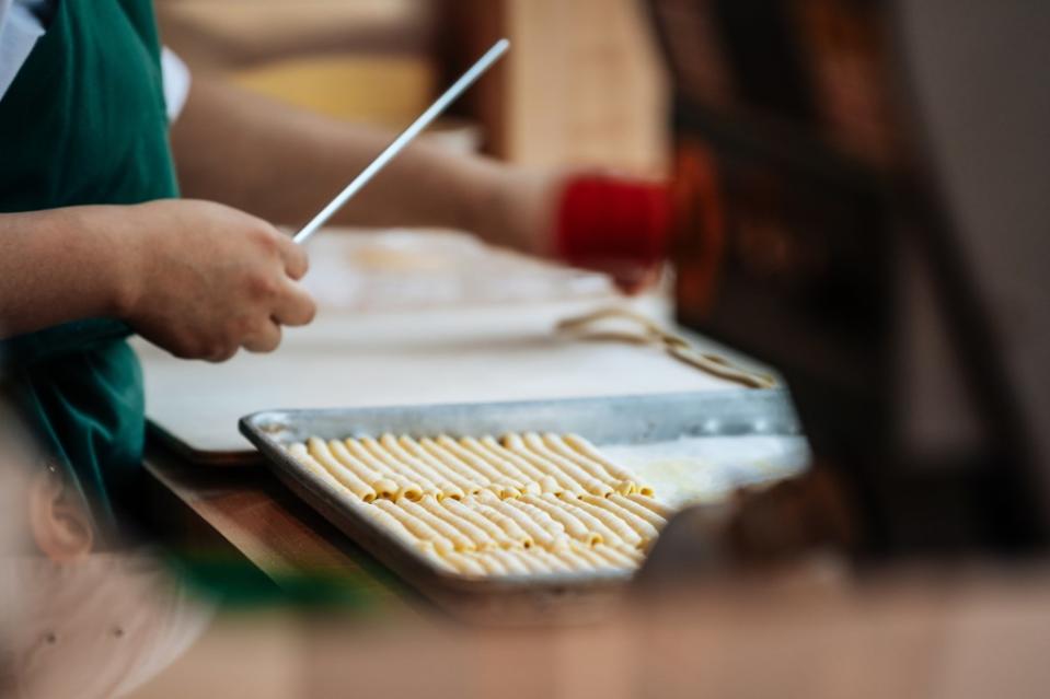 Pasta makers are enjoying having their moment in the sun at Travelers Poets & Friends. Emmy Park for NY Post