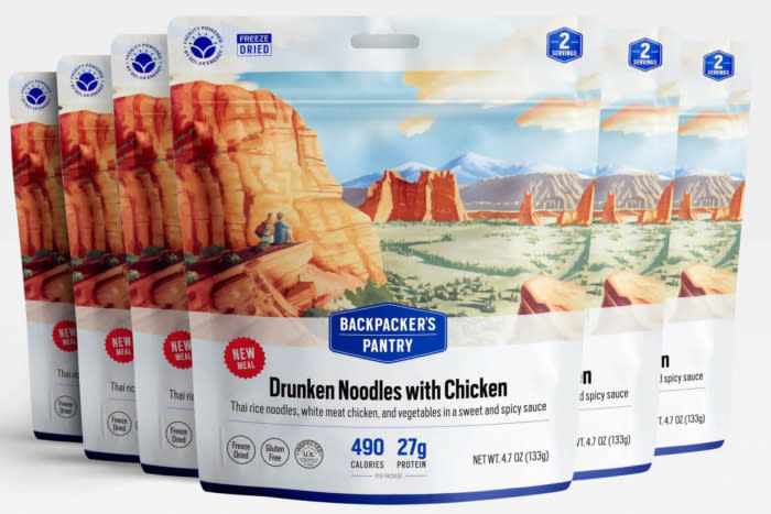 BackpackersPantry Drunken Noodles with Chicken