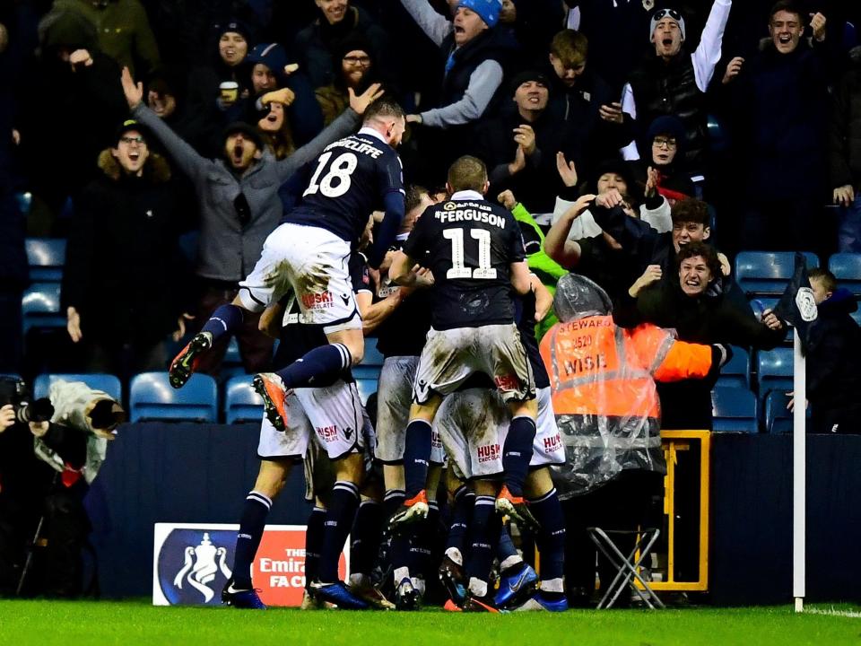 Millwall charged over alleged racist chanting during Everton FA Cup tie