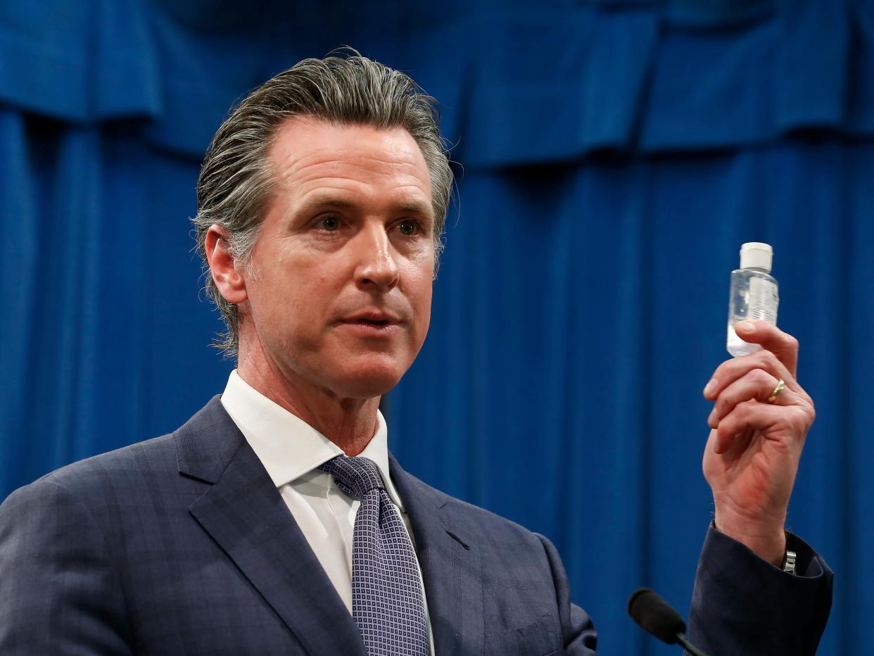 gavin newsom california coronavirus