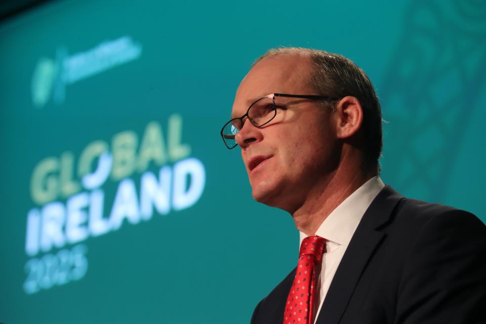 Irish foreign minister Simon Coveney said the time for wishful thinking was over. Photo: PA