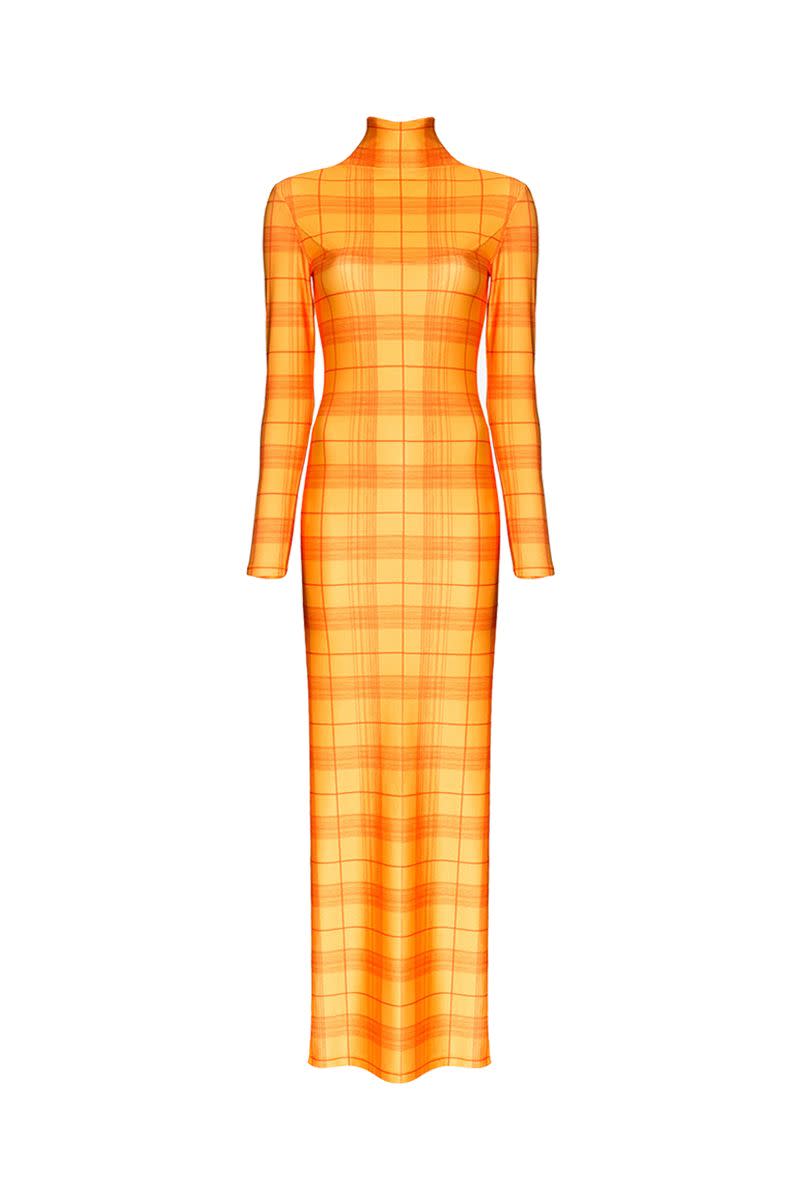 Supriya Lele Madras Check Maxi Dress