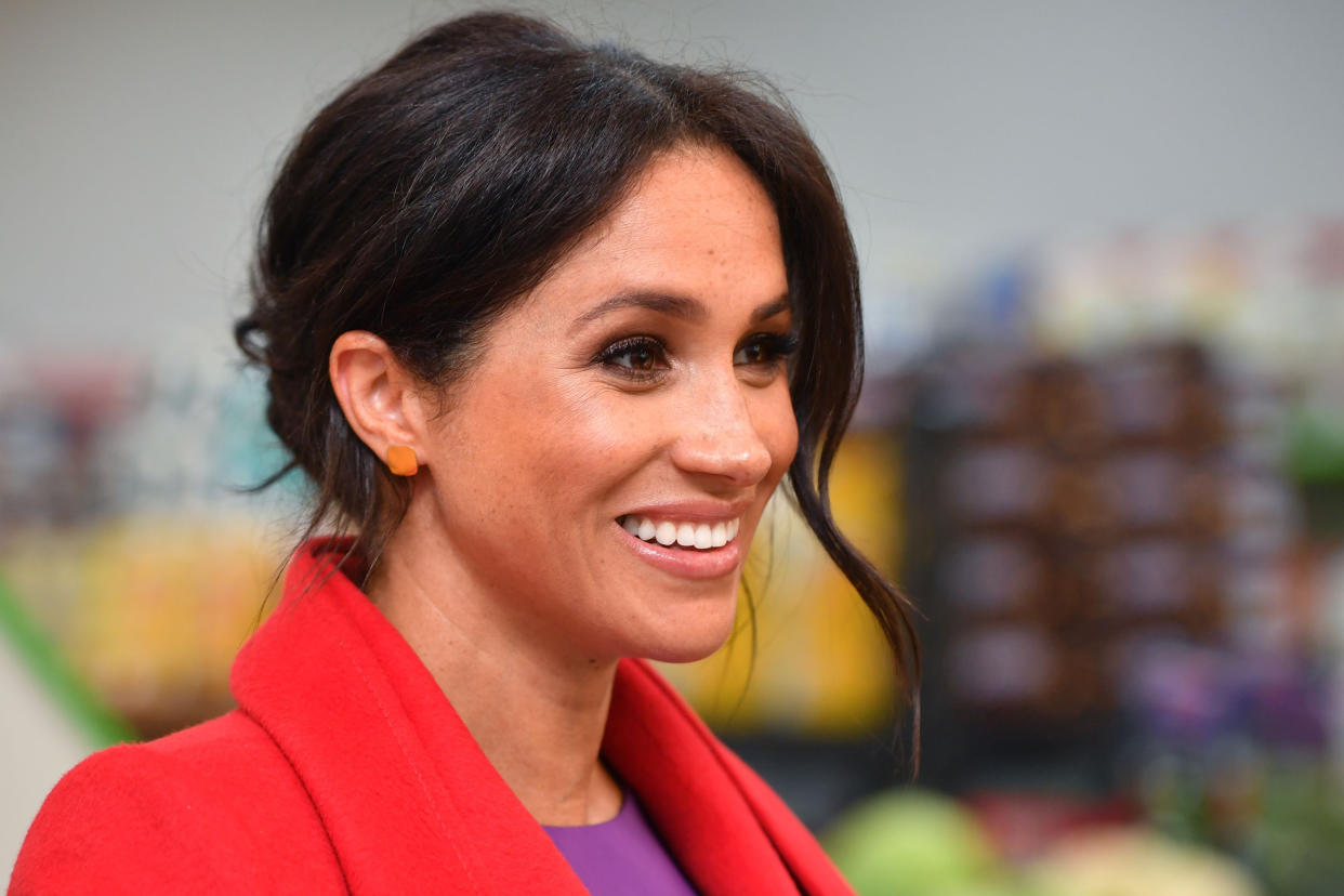 Meghan pictured in Birkenhead earlier this year [Photo: PA]