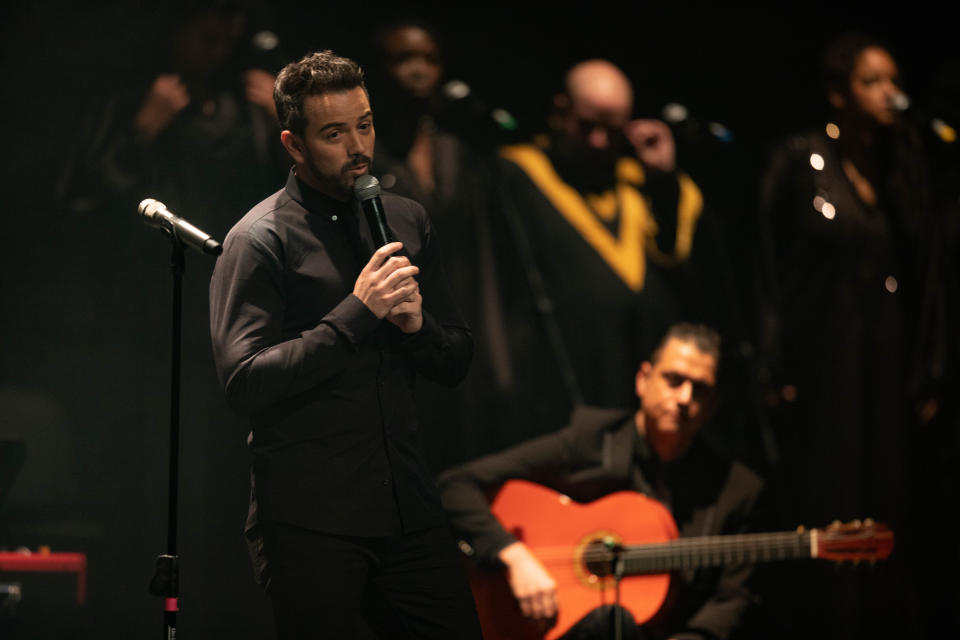 Mane de la Parra en el Teatro de La Ciudad en México. (Photo by Medios y Media/Getty Images)