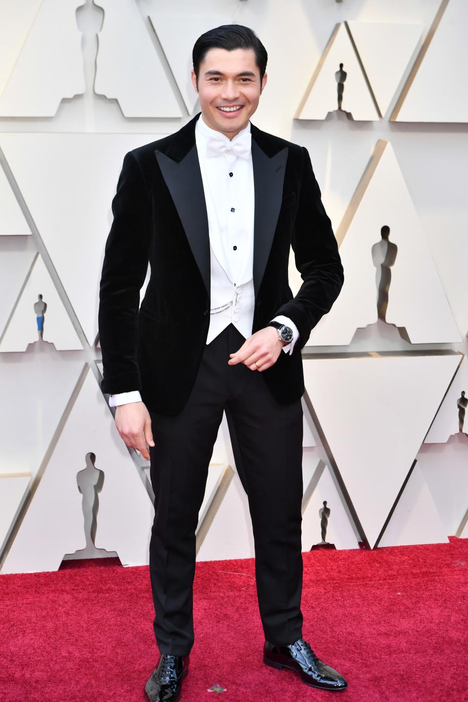 <h1 class="title">Henry Golding in Ralph Lauren</h1><cite class="credit">Photo: Getty Images</cite>