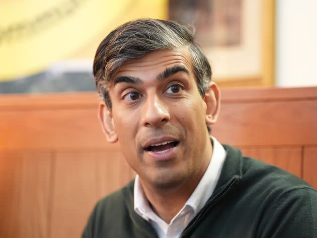 Rishi Sunak was demolished on social media for saying the Tories would be cracking down on crime.