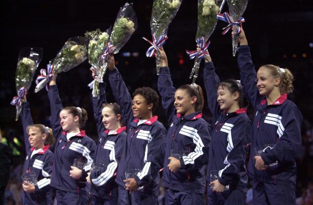 Usa Womens Gymnastics Teams Over The Years