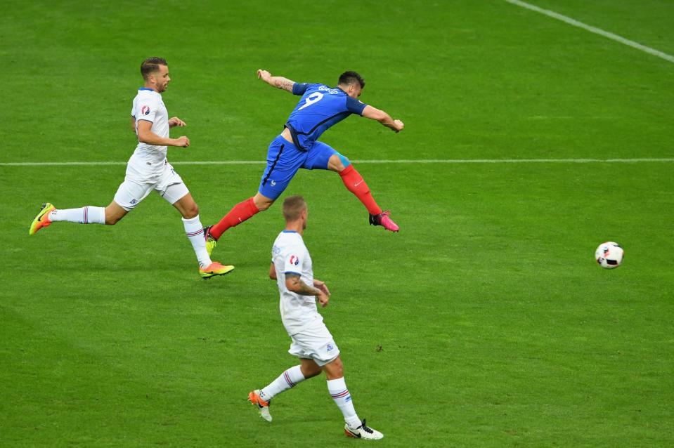 France – Islande : Giroud lance le festival des Bleus