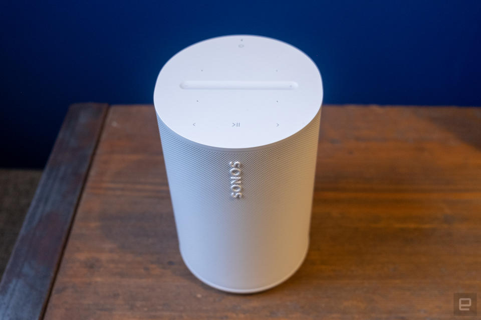 <p>The latest Sonos speaker, the Era 100</p>
