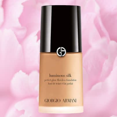 A glowy medium coverage foundation