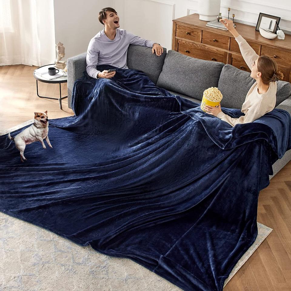 BEDSURE Fleece Blanket Oversized Blanket